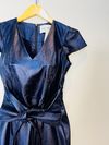 Vestido Tannerie couro
