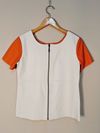 Blusa em Couro Lu Brandão