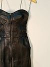Vestido L'Etage couro