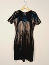 Vestido em couro