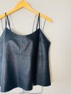 Blusa Tannerie em couro