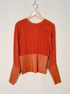Blusa St. Trois em couro