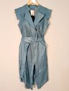 Vestido FIG em couro