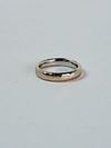 Aliança HStern ouro branco 18K