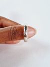 Aliança HStern ouro branco 18K