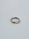 Aliança HStern ouro branco 18K