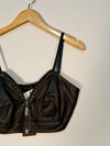Top Liziane Richter em couro