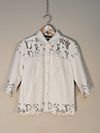 Camisa Liziane Richter em couro