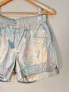Shorts Liziane Richter em couro