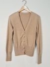 Cardigan em cashmere