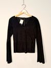 Blusa Ivana Cornelsen em couro
