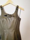 Vestido BYME couro