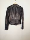 Jaqueta Black Rivet em couro