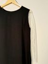 Vestido em acetato e viscose