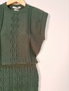 Conjunto Carol Bassi collab Maria Rouge tricot