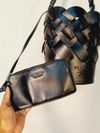 Bolsa Prada Bucket Vitello Intrecc