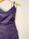 Conjunto Cris Capoani couro