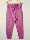 Calça Cris Capoani couro