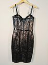 Vestido Liziane Richter couro