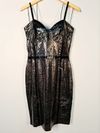 Vestido Liziane Richter couro