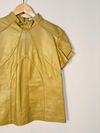 Blusa Reina couro