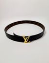 Cinto Louis Vuitton reversível Initiales