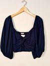Blusa Cropped Olive You