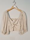 Blusa Cropped Olive You