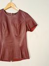 Blusa St. Trois couro