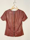 Blusa St. Trois couro