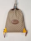 Mochila Gucci GG Supreme Drawstring Backpack