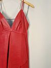 Vestido Animale couro