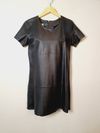 Vestido Madre Reina couro