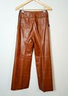 Calça Cris Barros couro