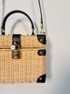 Bolsa Dolce & Gabbana Box Straw Small