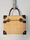 Bolsa Dolce & Gabbana Box Straw Small