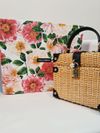 Bolsa Dolce & Gabbana Box Straw Small