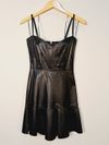 Vestido em couro