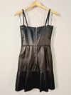 Vestido em couro