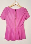 Blusa Tannerie couro