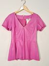 Blusa Tannerie couro
