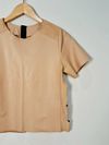 Blusa Andrea Bogosian couro