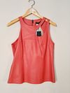 Blusa Liziane Richter couro