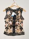 Blusa Liziane Richter couro
