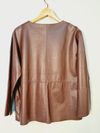 Blusa Liziane Richter couro
