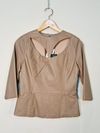 Blusa Liziane Richter couro