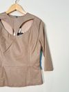 Blusa Liziane Richter couro
