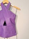 Blusa Liziane Richter couro