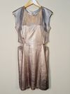 Vestido Liziane Richter couro