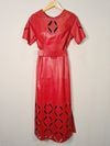 Vestido Liziane Richter couro